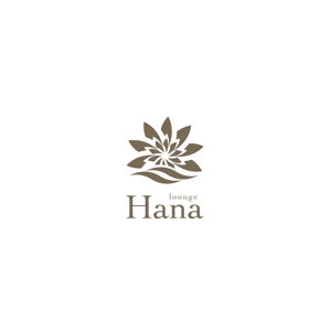 TAD (Sorakichi)さんのlounge「Hana」のロゴへの提案
