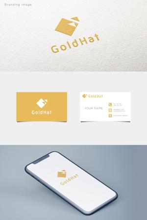 Naroku Design (masa_76)さんのGoldHat株式会社のコーポレートロゴへの提案