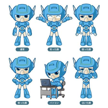 ロボット系 ソフトウェア商品のマスコットキャラデザイン 彡の依頼 外注 キャラクターデザイン 制作 募集の仕事 副業 クラウドソーシング ランサーズ Id