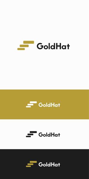 designdesign (designdesign)さんのGoldHat株式会社のコーポレートロゴへの提案