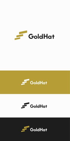 designdesign (designdesign)さんのGoldHat株式会社のコーポレートロゴへの提案