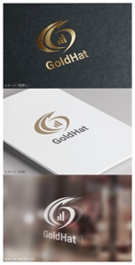 mogu ai (moguai)さんのGoldHat株式会社のコーポレートロゴへの提案