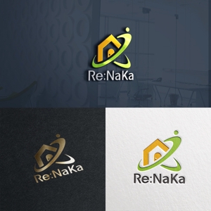 utamaru (utamaru)さんのリフォーム会社『Re:Naka』の名刺やHPのロゴをお願いします。への提案
