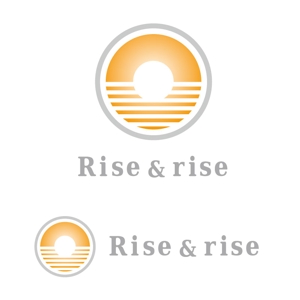 BEAR'S DESIGN (it-bear)さんの「Rise＆rise」のロゴ作成（商標登録なし）への提案