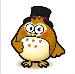 イラストレーター (oo_chi)さんのマスコットキャラクター（フクロウ）の作成への提案
