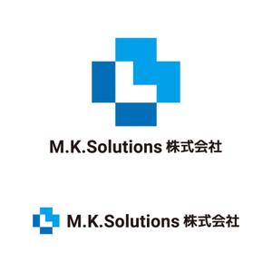 tsujimo (tsujimo)さんの産業医活動・健康管理業務「M.K.Solutions株式会社」のロゴマークデザインへの提案