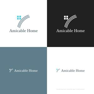 themisably ()さんの女性の気持ちを引きつける新築施工会社「AMICABLE HOME」（アミカブルホーム）のロゴへの提案