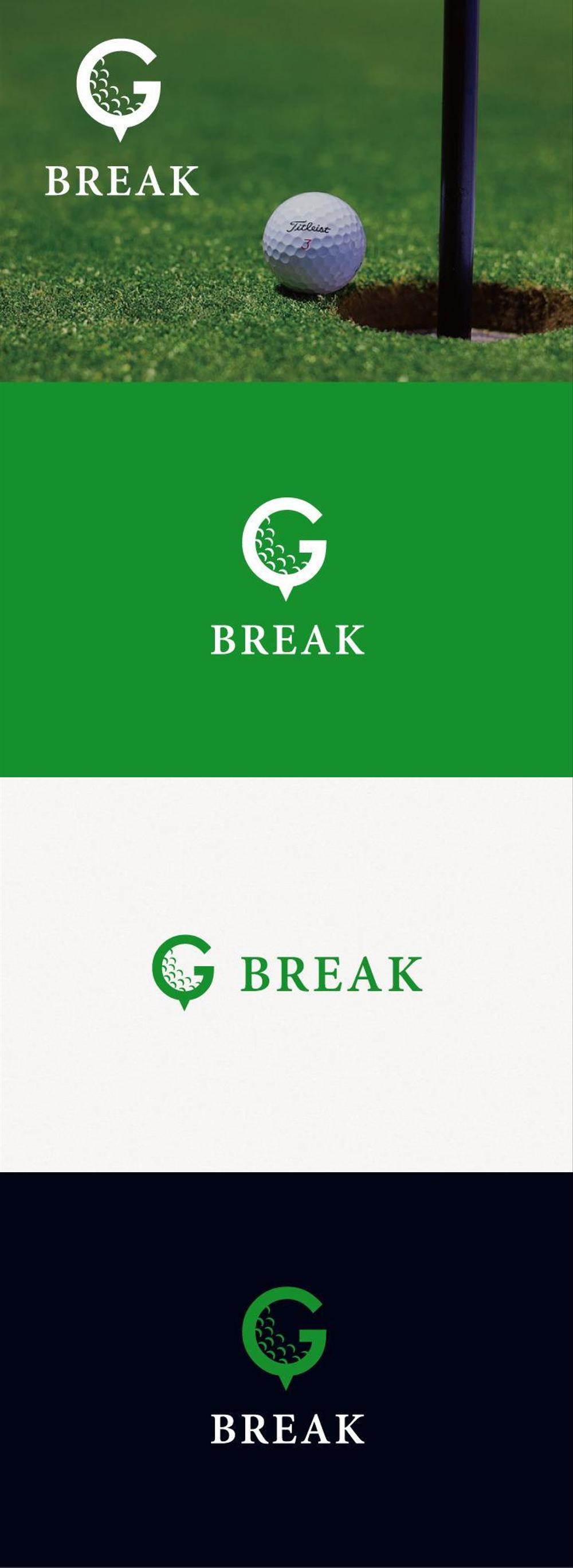 ゴルフサークル「BREAK」のロゴ