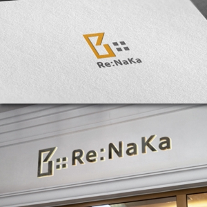 late_design ()さんのリフォーム会社『Re:Naka』の名刺やHPのロゴをお願いします。への提案