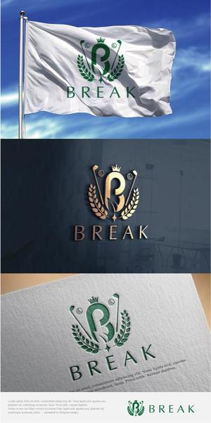 drkigawa (drkigawa)さんのゴルフサークル「BREAK」のロゴへの提案