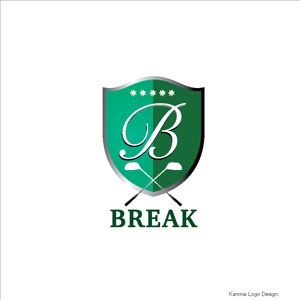 arc design (kanmai)さんのゴルフサークル「BREAK」のロゴへの提案