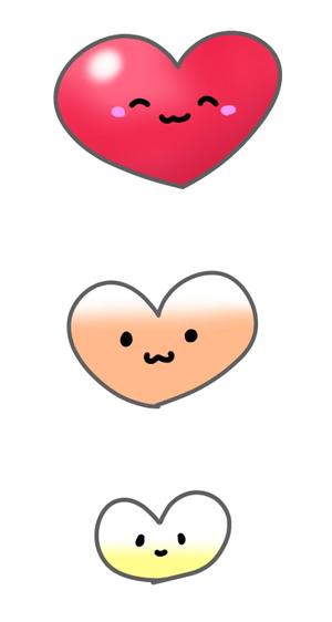 海原れら (arelmiita)さんのハートのイラストへの提案