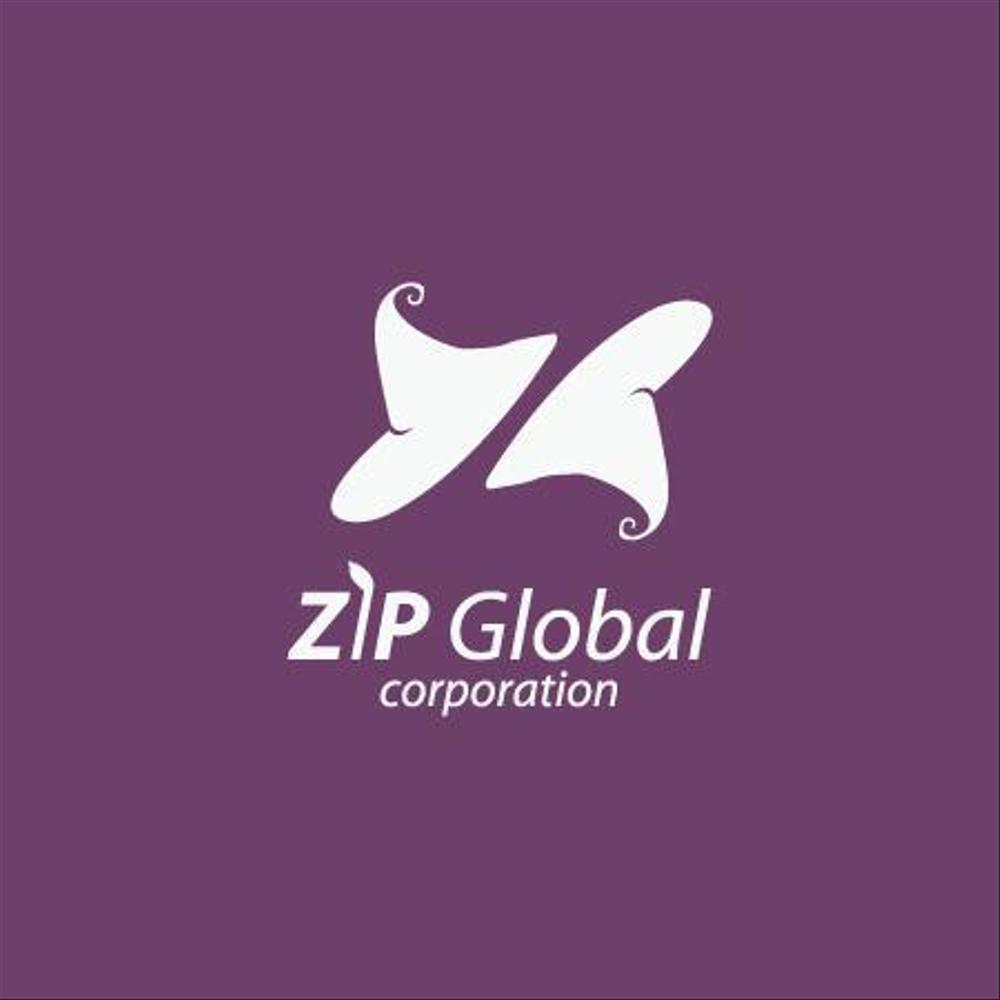「ZIP Global corporation」のロゴ作成