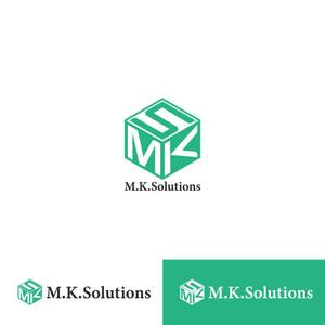 Kaito Design (kaito0802)さんの産業医活動・健康管理業務「M.K.Solutions株式会社」のロゴマークデザインへの提案