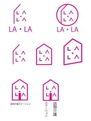 田中　威 (dd51)さんの訪問介護業　LA・LA　のロゴ制作への提案