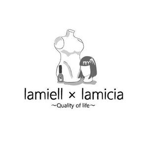 株式会社こもれび (komorebi-lc)さんの美容室「lamiell」のロゴを募集！への提案