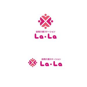  K-digitals (K-digitals)さんの訪問介護業　LA・LA　のロゴ制作への提案