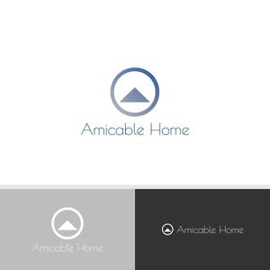 viracochaabin ()さんの女性の気持ちを引きつける新築施工会社「AMICABLE HOME」（アミカブルホーム）のロゴへの提案