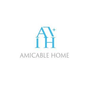 ATARI design (atari)さんの女性の気持ちを引きつける新築施工会社「AMICABLE HOME」（アミカブルホーム）のロゴへの提案