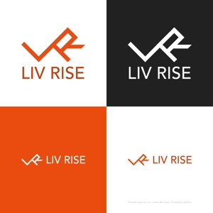 themisably ()さんの売買専門の不動産会社「株式会社　LIV　RISE（リブライズ）」のロゴへの提案