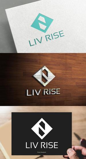 athenaabyz ()さんの売買専門の不動産会社「株式会社　LIV　RISE（リブライズ）」のロゴへの提案