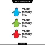 queuecat (queuecat)さんの民泊運営会社【YADO factory Inc.】のロゴへの提案