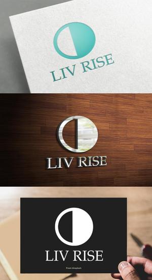 athenaabyz ()さんの売買専門の不動産会社「株式会社　LIV　RISE（リブライズ）」のロゴへの提案