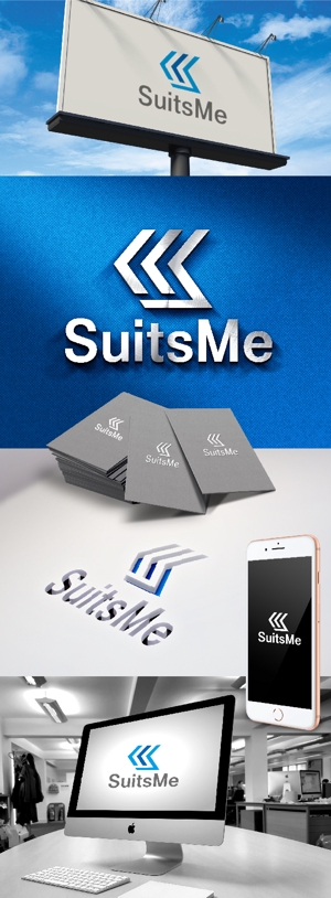 k_31 (katsu31)さんの地方創生イベント支援ツール「SuitsMe」のロゴへの提案