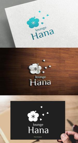 athenaabyz ()さんのlounge「Hana」のロゴへの提案