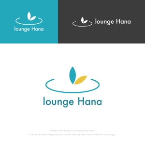 musaabez ()さんのlounge「Hana」のロゴへの提案