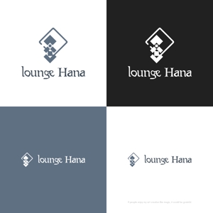themisably ()さんのlounge「Hana」のロゴへの提案