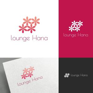 venusable ()さんのlounge「Hana」のロゴへの提案