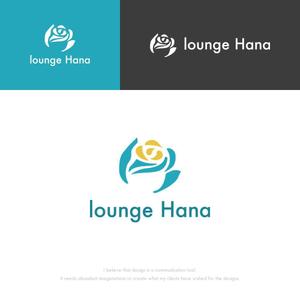 musaabez ()さんのlounge「Hana」のロゴへの提案