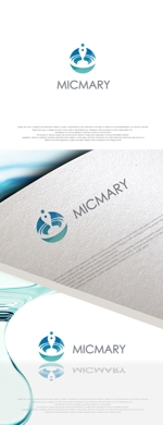 HAND (Handwerksmeister)さんの国際展開を目指す地下水を探査する会社「MICMARY株式会社」のロゴのデザインへの提案