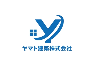 日和屋 hiyoriya (shibazakura)さんの建設会社   ヤマト建築株式会社   のロゴへの提案