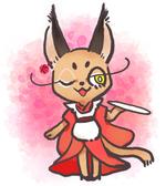 青猫 (yamaneko_blue)さんのカラカルのキャラクターデザインへの提案