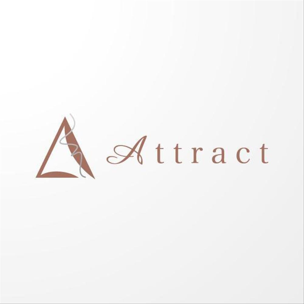 「Attract」のロゴ作成