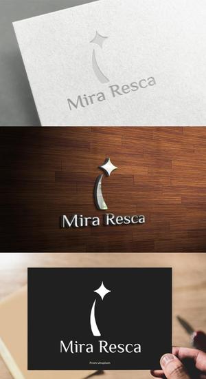 athenaabyz ()さんの新規　美容室　「Mira Resca」　のロゴ　への提案