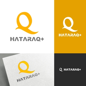 venusable ()さんの大学生のための就職・企業情報メディア「HATARAQ+」のロゴ制作への提案