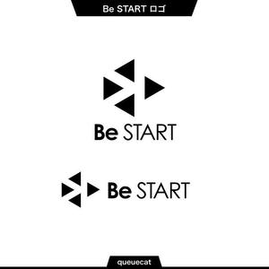 queuecat (queuecat)さんのビッグスターネットショップの新店舗！『Be START』のロゴへの提案