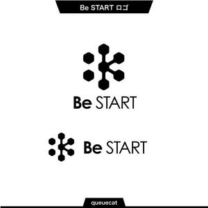 queuecat (queuecat)さんのビッグスターネットショップの新店舗！『Be START』のロゴへの提案