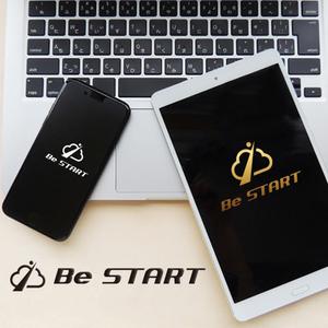 KOZ-DESIGN (saki8)さんのビッグスターネットショップの新店舗！『Be START』のロゴへの提案