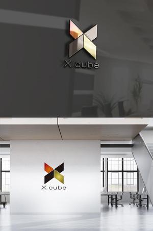 REVELA (REVELA)さんの中国レンタルシェアオフィス　X CUBE （エックスキューブ）のロゴへの提案