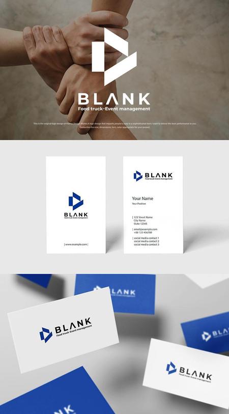 Karma Design Works (Karma_228)さんのフードトラック・イベント運営会社「株式会社ブランク（BLANK inc.）」のロゴ制作への提案