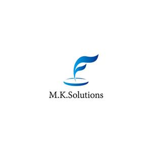 Uranus design (ZELL)さんの産業医活動・健康管理業務「M.K.Solutions株式会社」のロゴマークデザインへの提案