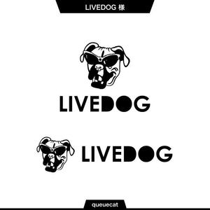 queuecat (queuecat)さんの舞台制作会社「LIVEDOG」のロゴ制作への提案