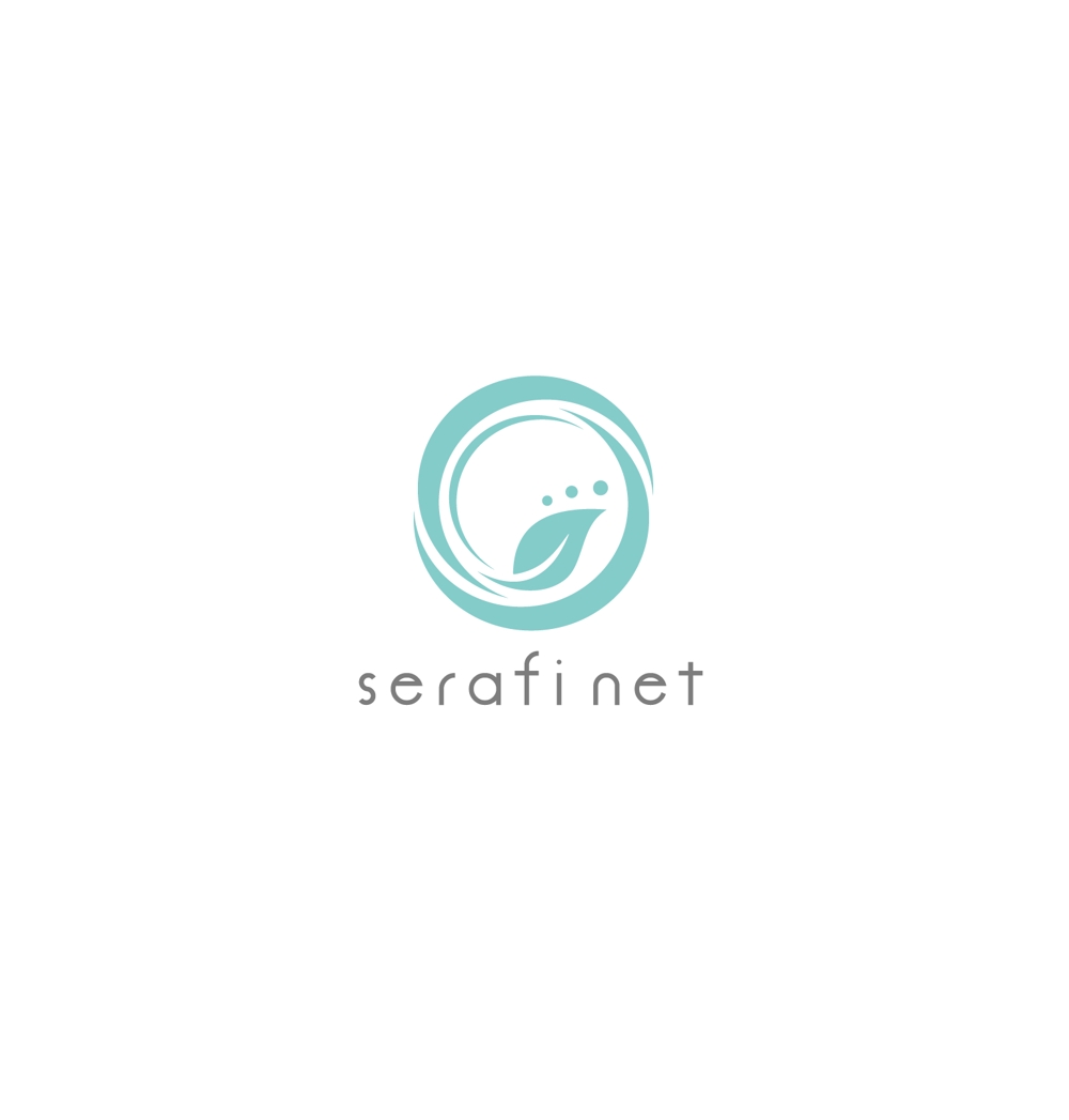 ネットショップサイト「serafi net」のロゴ