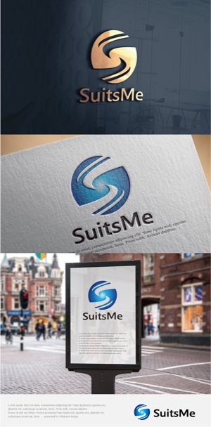 drkigawa (drkigawa)さんの地方創生イベント支援ツール「SuitsMe」のロゴへの提案