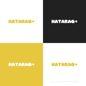 themisably ()さんの大学生のための就職・企業情報メディア「HATARAQ+」のロゴ制作への提案