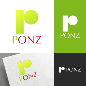 venusable ()さんの飲食店経営　株式会社PONZ の会社ロゴデザインへの提案